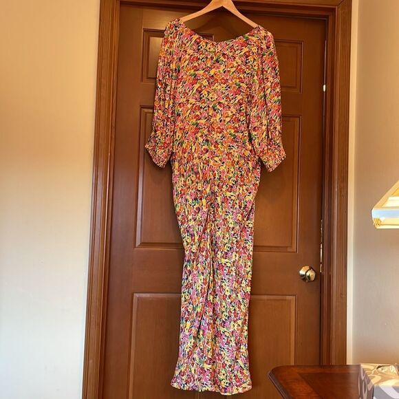 Nwt Rixo with Target collaboration multicolored flowers woman’s dress - Picture 7 of 15